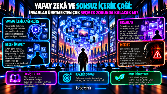 Yapay Zekâ ve Sonsuz İçerik Çağı: İnsanlar Üretmekten Çok Seçmek Zorunda Kalacak mı?